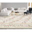 Hand-Knotted High-Quality Gray, Green, and Pink Area Rug
