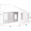 Abri d'auto 12 pi x 20 pi avec structure en acier galvanisé. 2 portes, 4 fenêtres ventilées. Auvent protégé, assemblage rapide pour voiture, camion, bateau, accessoires de jardin, parois latérales amovibles-121551129