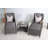 Relaxer Set- 2 PCS Airpumped Chair + 2pcs Footrest + 1pc 60*60 Side table
