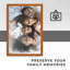 Cadre photo en bois brun-68689315