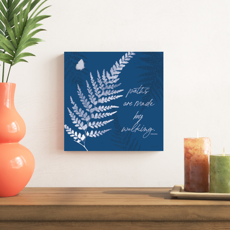 Bleu véritable III, H 12 po x l 12 po
