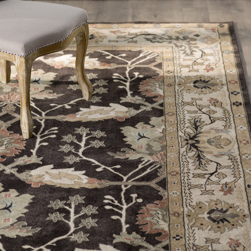Oriental Indoor Rug, Rectangle 3'9" x 5'9"