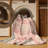 Washable Seashell pinks Nautical Area Rug-569998035