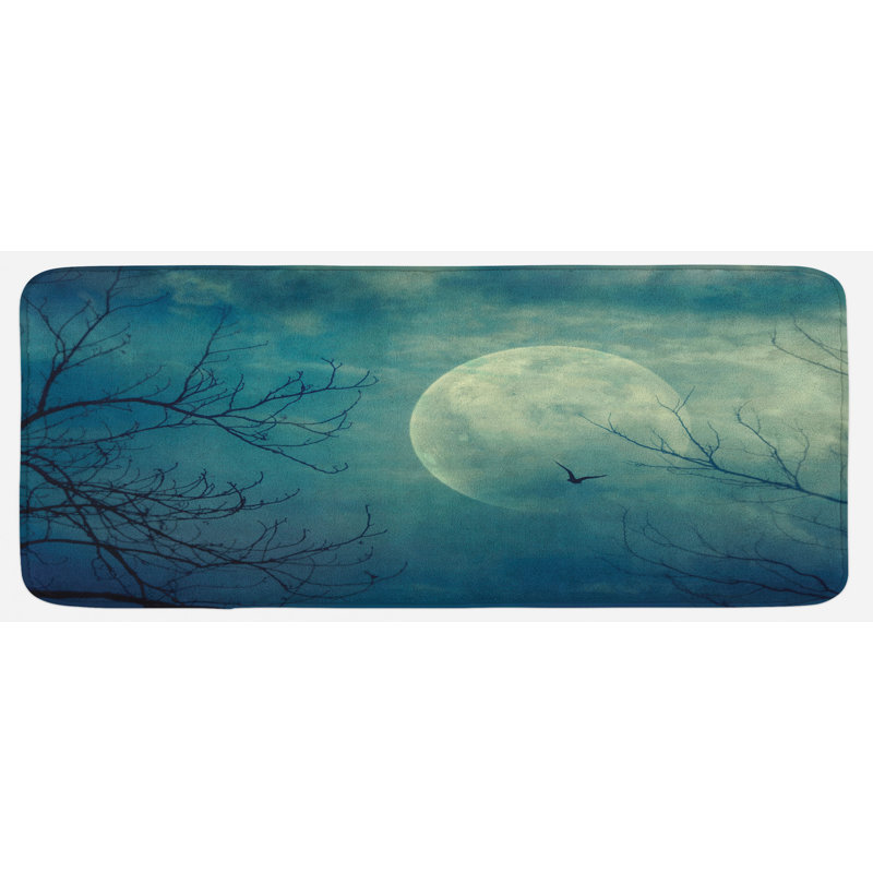 Rustic Polyester Kitchen Mat