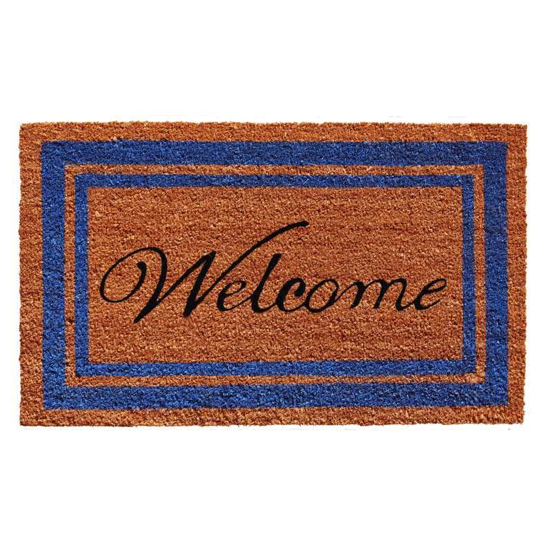 Paillasson Blue Border, L 24 po x L 36 po