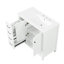 Meuble-lavabo simple 36 po avec plateau en céramique Stellamae-80319670