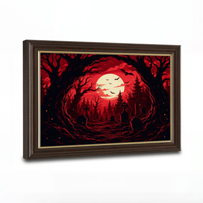 Silhouettes d'art sur toile, "Halloween"