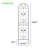 Rustproof Iron Trellis Elegant Design Outdoor Climbing Plant Support