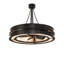Ventilateur de plafond 30 po avec ensemble d'éclairage Johara