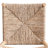 Seagrove Woven Water Hyacinth and Rubberwood Chair