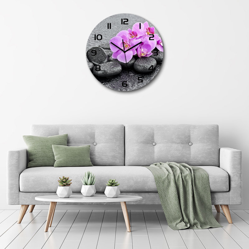 Joakin Glass Wall Clock