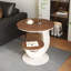 Table de bout en bois manufacturé moderne + fer-1436032507-1436032508