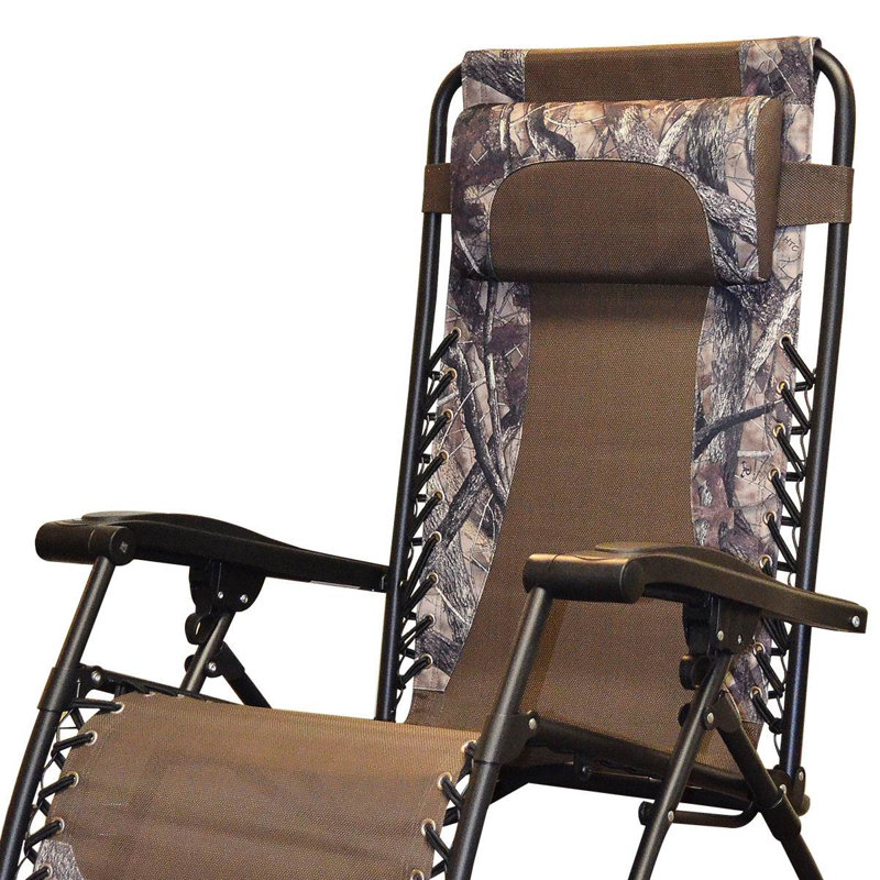 Cloud Comfort 38.9" Zero Gravity Lounger with Bungee Support