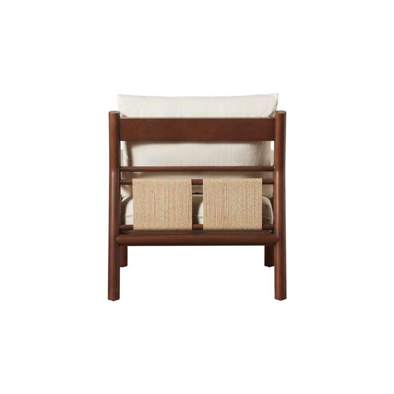 Estela Lounge Chair, Dark Brown