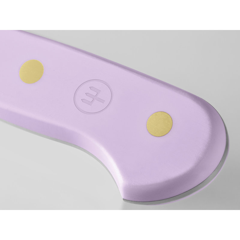 WÜSTHOF Classic Color Coral Peach 4 Piece Steak Knife Set, Purple Yam