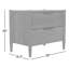Table de chevet 2 tiroirs Reece-1963916612