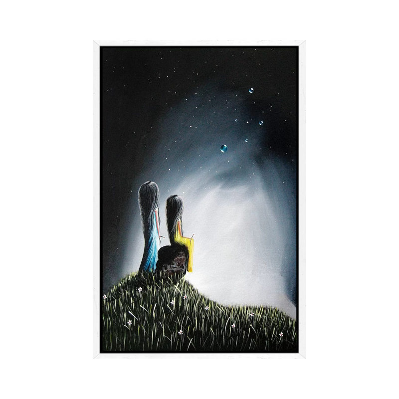 My Precious - Print on Canvas, White Framed, 66.04 cm H x 45.72 cm W