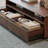 Modern Retro Solid Wood Square Coffee Table
