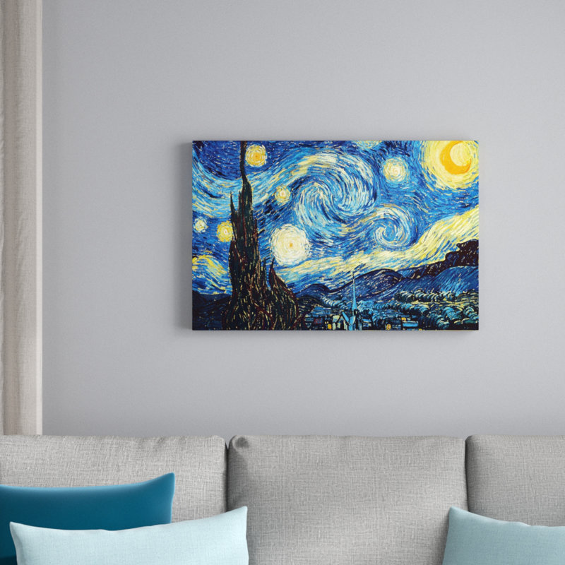 Vincent Van Gogh - Wrapped Canvas Painting, 51cm H x 77cm W