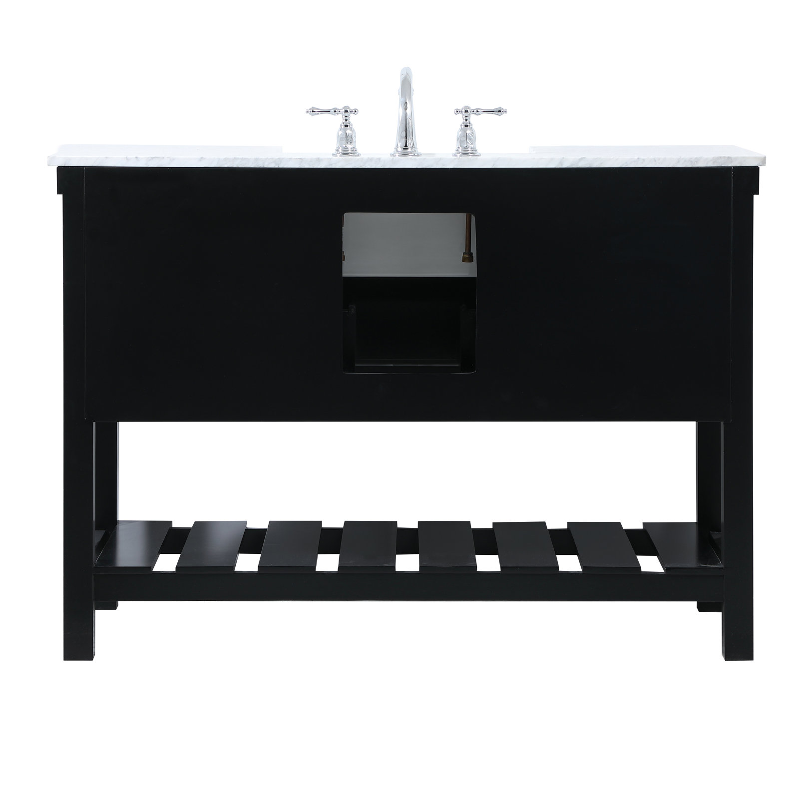 Pelaghia 48'' Single Bathroom Vanity, Black