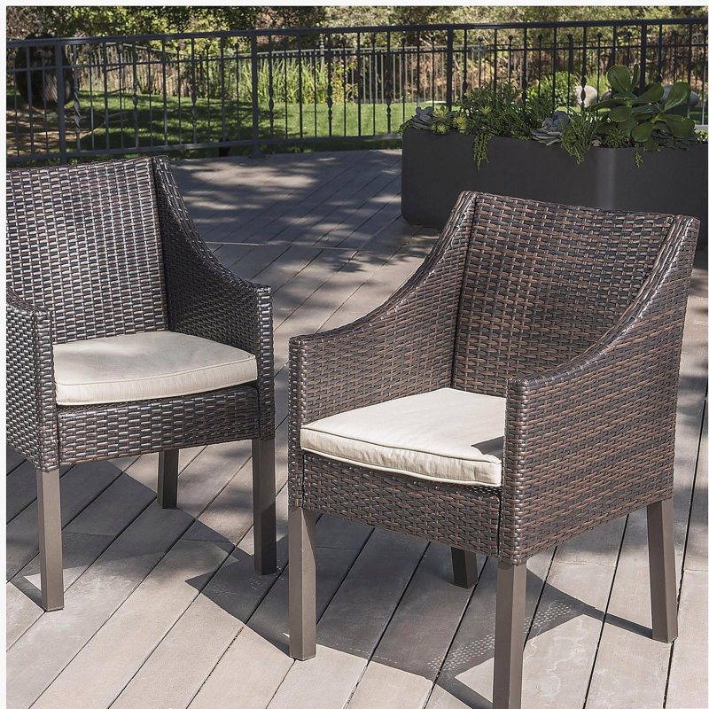ANTIBES DINING CHAIR-BROWN