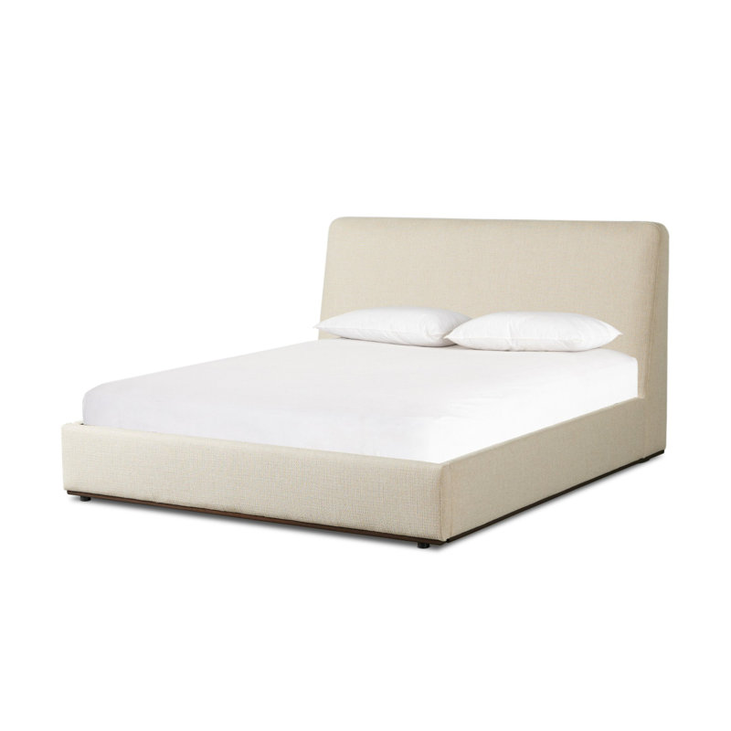 Colt Platform Bed-Irving Flax-Queen, Queen
