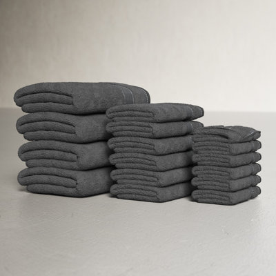 Kahmel 16 Piece Turkish Cotton Towel Set