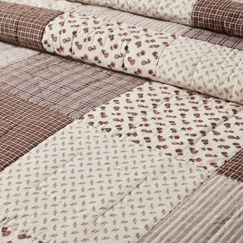 Florette Cotton Twill Quilt, California King