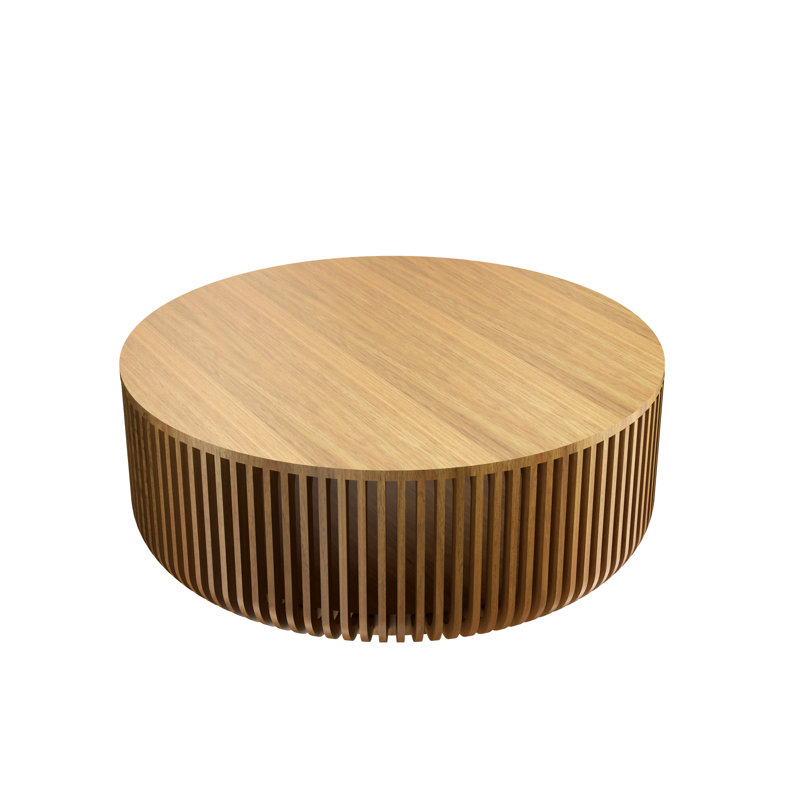 Ripada Coffee Table, Louro Freijo, 15.75" H x 31.5" L x 31.5" W