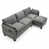 Chenille gris foncé est en rupture de stock