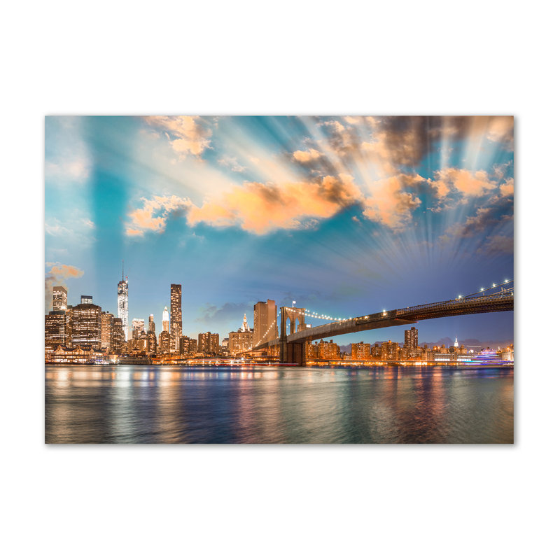 Brooklyn Bridge - Wrapped Canvas Print