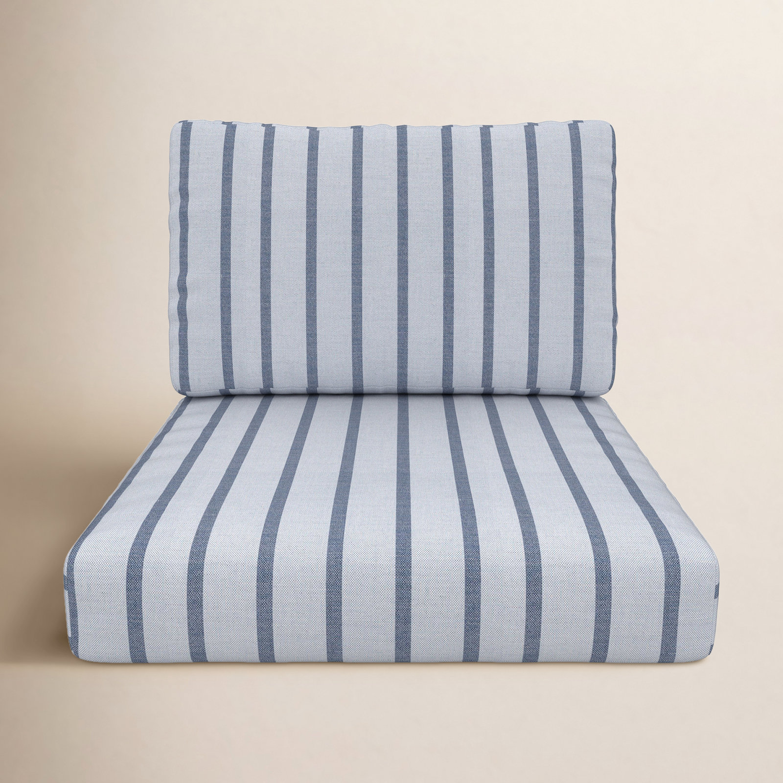 Amala 29" Sunbrella® Seat and Back Cushion, Sunbrella Unwind Sky
