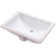 American Standard Studio 15.25'' White Vitreous China Rectangular Bathroom Sink with Overflow