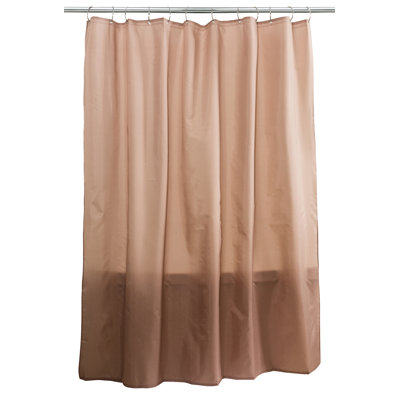 Rideau de douche simple en tissu