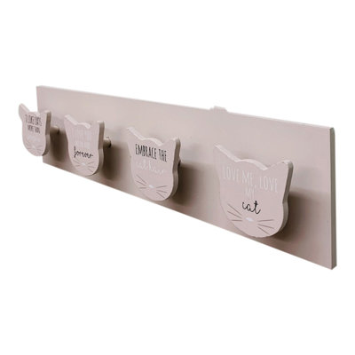 Develin Wall 4 - Hook Wall Mounted Coat Rack