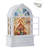 9" LED Gingerbread Arch Window Globe