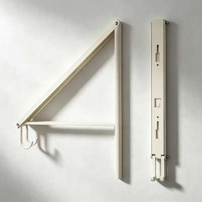 Aluminium, Stainless Steel Wall-Mounted Drying Rack