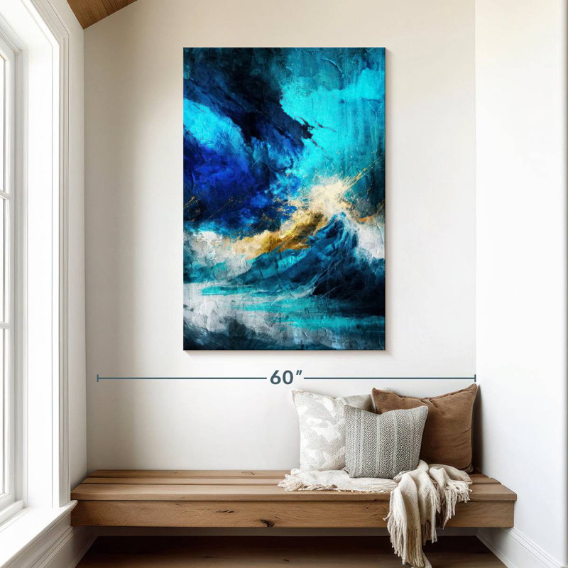 Avery Mountain Aurora, 48" H x 32" W