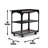 Sherlock - Cart With Casters - Black