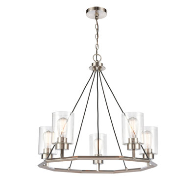 Lustre empire à 5 lumières Laureole