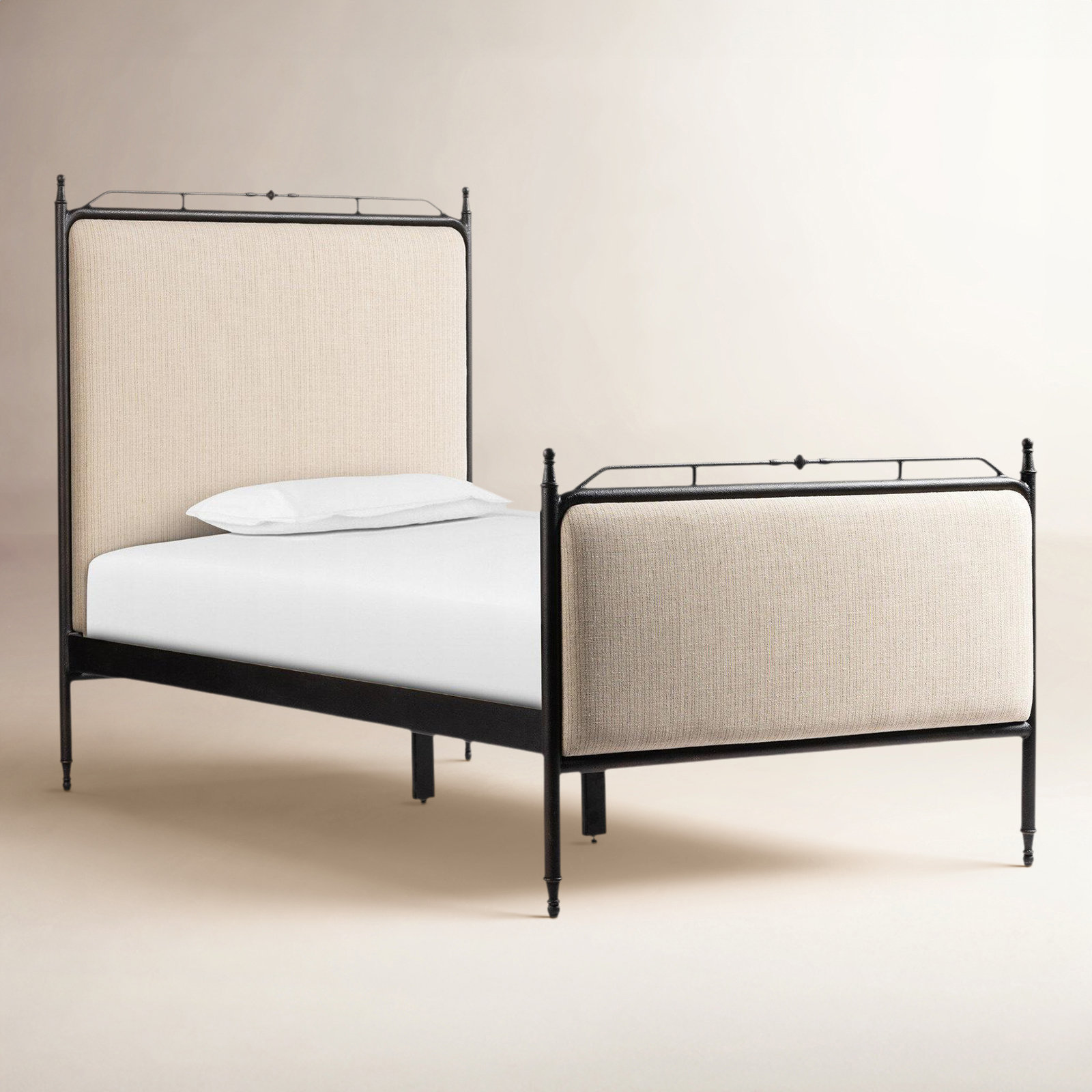 Amber Lewis x Four Hands Leyla Bed, Laine Natural, Twin