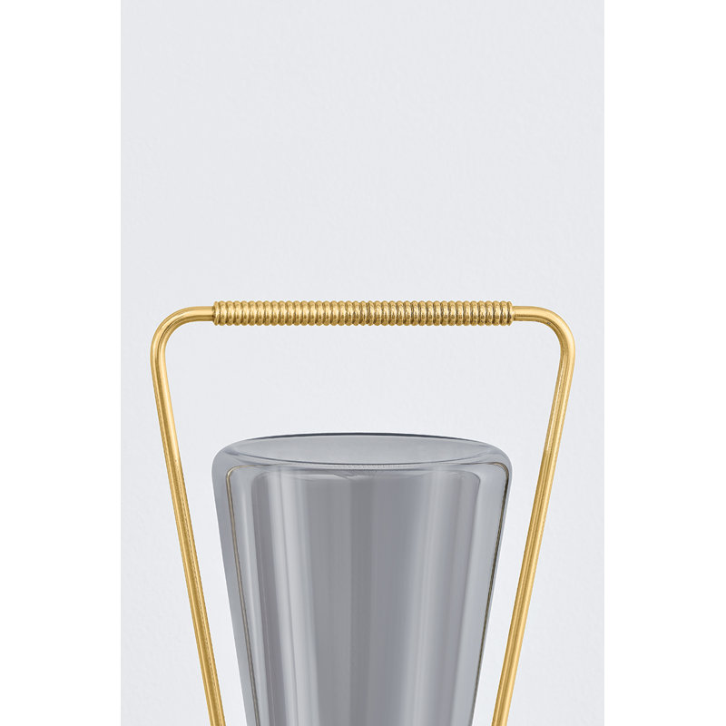 Booker Rechargeable Table Lamp in Aged Brass
