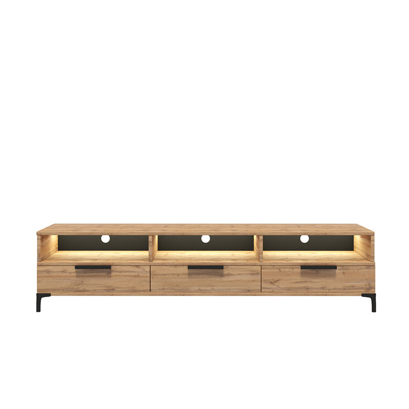 Rikke TV Stand for TVs up to 70", Wotan Oak