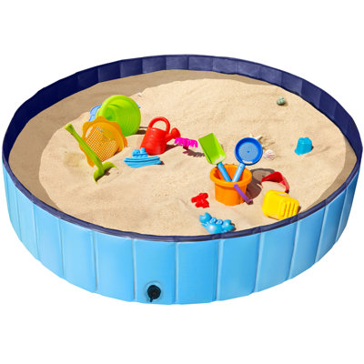 Size Foldable Pet Pool with Repair Patches
