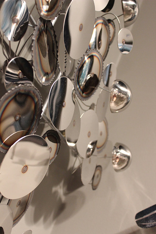 Raindrops Handmade Metal Wall Decor