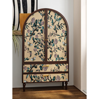 French Retro Light Luxury Storage Wardrobe by marlao