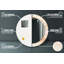 Huldar Glass Flat Wall Mirror