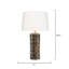 Wright Ceramic Table Lamp with Linen Shade