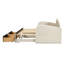 Lit de jour simple rembourré avec dossier nuage, lit gigogne et 2 tiroirs de rangement - Lit compact, beige-118614501
