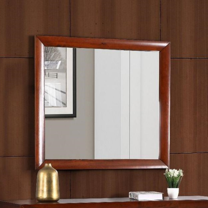 Miroir Marilla G1550-M, cerise, 39,03 po x 35,03 po, Cerisier